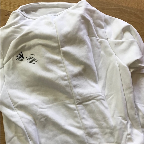 Nikelab nike acg pullover white hoodie - Picture 5 of 5